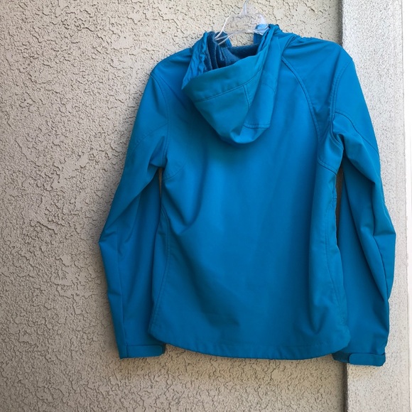 Double Diamond Blue Soft Shell Lined Jacket - Picture 5 of 6